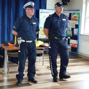 „Bezpieczny przedszkolak” – spotkanie z policjantami